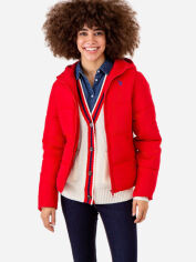 Акція на Куртка жіноча U.S. Polo Assn 692738517 XS Червона від Rozetka