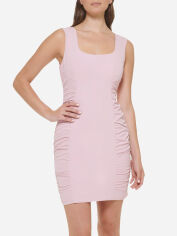 Акція на Сукня коротка літня жіноча Guess 620927060 14 (L) Рожева від Rozetka