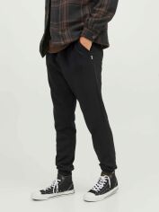 Акція на Спортивні штани чоловічі Jack & Jones 12249274-3 L Чорні від Rozetka