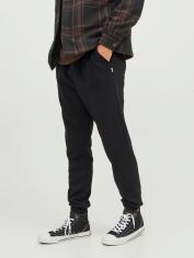 Акція на Спортивні штани чоловічі Jack & Jones 12249274-3 S Чорні від Rozetka