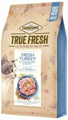 Акция на Сухой корм Brit Carnilove True Fresh Cat Turkey для котов с индейкой 4.8 кг (8595602561469) от Stylus
