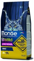 Акція на Сухой корм низкозерновой Monge Cat Bwild Low Grain Hare Adult Cat с мясом зайца 1.5 кг (70012003) від Stylus