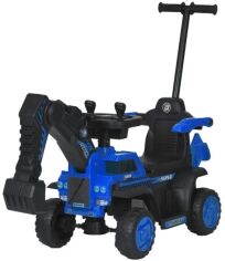 Акція на Детский электромобиль-толокар Bambi Racer трактор с ковшом, синий (M 5787B-4) від Stylus
