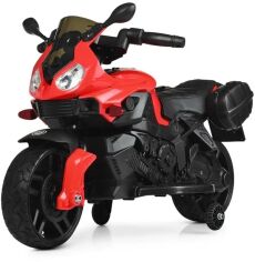 Акція на Детский электромотоцикл 2 колесный Bambi Racer красный (M 4080EL-3) від Stylus
