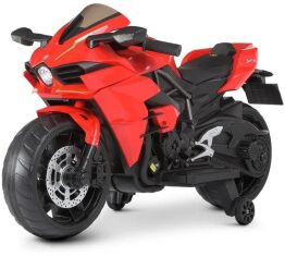 Акция на Детский электромотоцикл 2 колесный Bambi Racer красный (M 4877EL-3) от Stylus