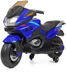Акция на Детский электромотоцикл 2 колесный Bambi Racer Bmw синий (M 4272EL-4) от Stylus