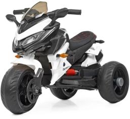 Акція на Детский электромотоцикл 3 колесный Bambi Racer белый (M 4274EL-1) від Stylus