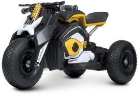 Акция на Детский электромотоцикл 3 колесный Bambi Racer желтый (M 4827EL-6) от Stylus
