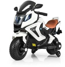 Акция на Детский электромотоцикл 2 колесный Bambi Racer Bmw белый (M 3681AL-1) от Stylus