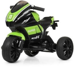 Акція на Детский электромотоцикл 3 колесный Bambi Racer Yamaha зеленый (M 4135EL-5) від Stylus