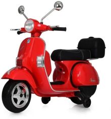 Акция на Детский электромотоцикл скутер Bambi Racer Vespa красный (M 4939EL-3) от Stylus