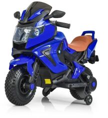Акція на Детский электромотоцикл 2 колесный Bambi Racer Bmw синий (M 3681AL-4) від Stylus
