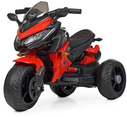 Акція на Детский электромотоцикл 3 колесный Bambi Racer красный (M 4274EL-3) від Stylus