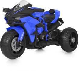 Акция на Детский электромотоцикл 3 колесный Bambi Racer Kawasaki 45W синий (M 5023EL-4) от Stylus