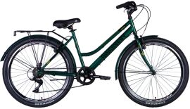 Акция на Велосипед St 26" Discovery Prestige Woman Vbr рама с багажником задн St с крылом St 2024 (зеленый) (OPS-DIS-26-590) от Stylus