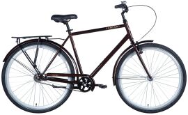 Акция на Велосипед 28" Dorozhnik Comfort Male 2024 (коричневый) (OPS-D-28-377) от Stylus