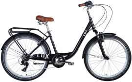 Акция на Велосипед 26" Dorozhnik Lux Am 2024 (черный (м)) (OPS-D-26-246) от Stylus