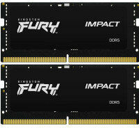 Акція на Kingston Fury 32 Gb (2x16GB) SO-DIMM DDR5 5600 MHz Impact (KF556S40IBK2-32) від Stylus