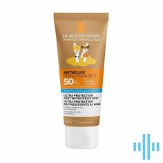 Акція на Дитяче сонцезахисне водостійке молочко для шкіри обличчя та тіла  La Roche-Posay Anthelios SPF 50+ PA++++, 75 мл від Eva