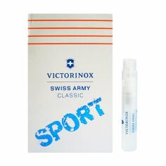 Акція на Victorinox Swiss Army Classic Sport Туалетна вода чоловіча, 1.2 мл (пробник) від Eva