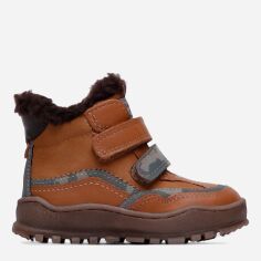 Акция на Дитячі зимові шкіряні черевики для хлопчика Lasocki Kids CI12-TYSON-01 20 Коричневі от Rozetka