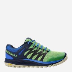 Акция на Чоловічі кросівки для бігу Merrell J067185 45 (11US) Синій/Зелений от Rozetka