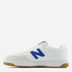 Акція на Чоловічі кеди низькі New Balance 480 V1 BB480LFB 44 (10US) 28 см Білі/Сині від Rozetka