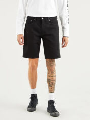 Акція на Шорти джинсові подовжені чоловічі Levi's 405 Standard Shorts 39864-0037 33 Чорні від Rozetka