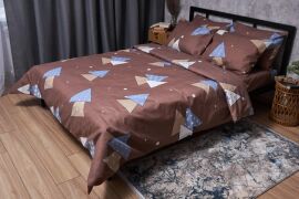 Акція на Комплект постільної білизни Moon&Star Мікросатин Premium Amber Dream King Size 220x240 см наволочки 2х50х70 см (MS-820005041) від Rozetka