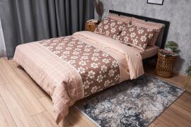 Акція на Комплект постільної білизни Moon&Star Бязь Gold Люкс Daisy Євро 200х220 см наволочки 4х50х70 см (MS-820004843) від Rozetka