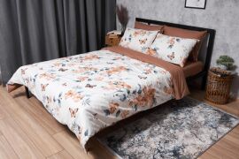 Акція на Комплект постільної білизни Moon&Star Бязь Gold Люкс Flora Сімейний 160х220х2 см наволочки 4х70х70 см (MS-820004969) від Rozetka