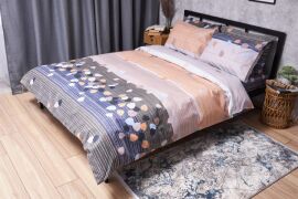 Акція на Комплект постільної білизни Moon&Star Мікросатин Premium Autumn Glow Двоспальний 175х210 см наволочки 2х70х70 см (MS-820004977) від Rozetka