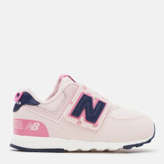 Акция на Дитячі кросівки для дівчинки New Balance NW574SP 25.5 (8.5) Рожеві от Rozetka