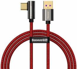 Акція на Baseus Usb Cable to USB-C Legend Elbow 66W 1m Red (CACS000409) від Stylus