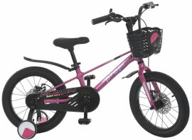 Акция на Велосипед детский Mb 1683-3 Flash, SKD85, магниеваява рама, розовый (MB 1683-2) от Stylus