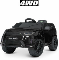 Акція на Детский электромобиль Bambi Racer Land Rover Discovery 4WD черный (M 4846EBLRS-2) від Stylus