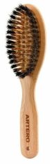 Акция на Расческа Artero Nature Collection из щетины дикого кабана с медной щетиной посредине 22х6 см (P930) от Stylus
