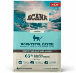 Акция на Сухой корм для кошек Acana Bountiful Catch Cat с лососем, форелью и селедкой 1.8 кг (a71443) от Stylus