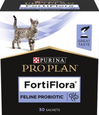 Акция на Пробиотик для взрослых кошек и котят Purina Pro Plan FortiFlora Feline Probiotic поддержка микрофлоры ЖКТ 30х1г (8445290040794) от Stylus