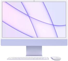 Акція на Apple iMac M1 24" 1TB 8GPU Purple Custom (Z130000NV) 2021 від Stylus