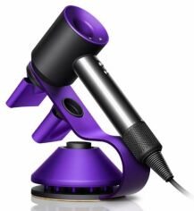 Акция на Подставка Dyson Supersonic Hair Dryer Stand Holder Black/Purple (970516-05) от Stylus