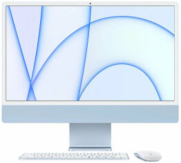 Акція на Apple iMac M1 24" 1TB 7GPU Blue Custom (Z14M000US) 2021 від Stylus
