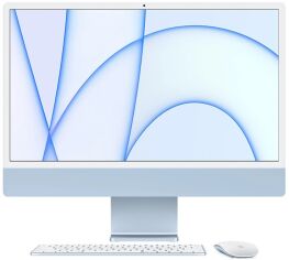 Акція на Apple iMac M1 24" 256GB 7GPU Blue Custom (Z14M000UN) 2021 від Stylus