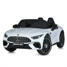 Акція на Детский электромобиль Bambi Racer Mercedes Sl 63 Amg белый (M 5098EBLR-1) від Stylus