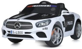 Акция на Детский электромобиль Bambi Racer Mercedes Полиция белый (M 4866EBLR-1-2) от Stylus