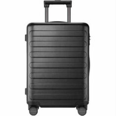 Акція на Чемодан RunMi 90 Seven-bar luggage Black 20" (Ф03694) від Stylus