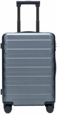 Акция на Чемодан RunMi 90 suitcase Business Travel Quiet Gray 24" от Stylus
