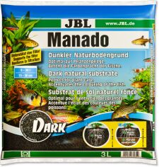 Акция на Субстрат Jbl Manado Dark для аквариумов натуральный темный 3 л 67035 (4014162670359) от Stylus