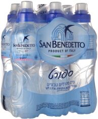 Акція на Упаковка негазованої мінеральної води San Benedetto Sport 0.5 л Мультипак х 6 шт від Rozetka