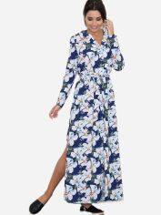 Акция на Плаття-сорочка довге літнє жіноче Figl M567 S Різнокольорове от Rozetka